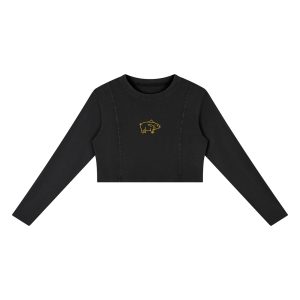 Women's Mineral Wash Crop Sweatshirt